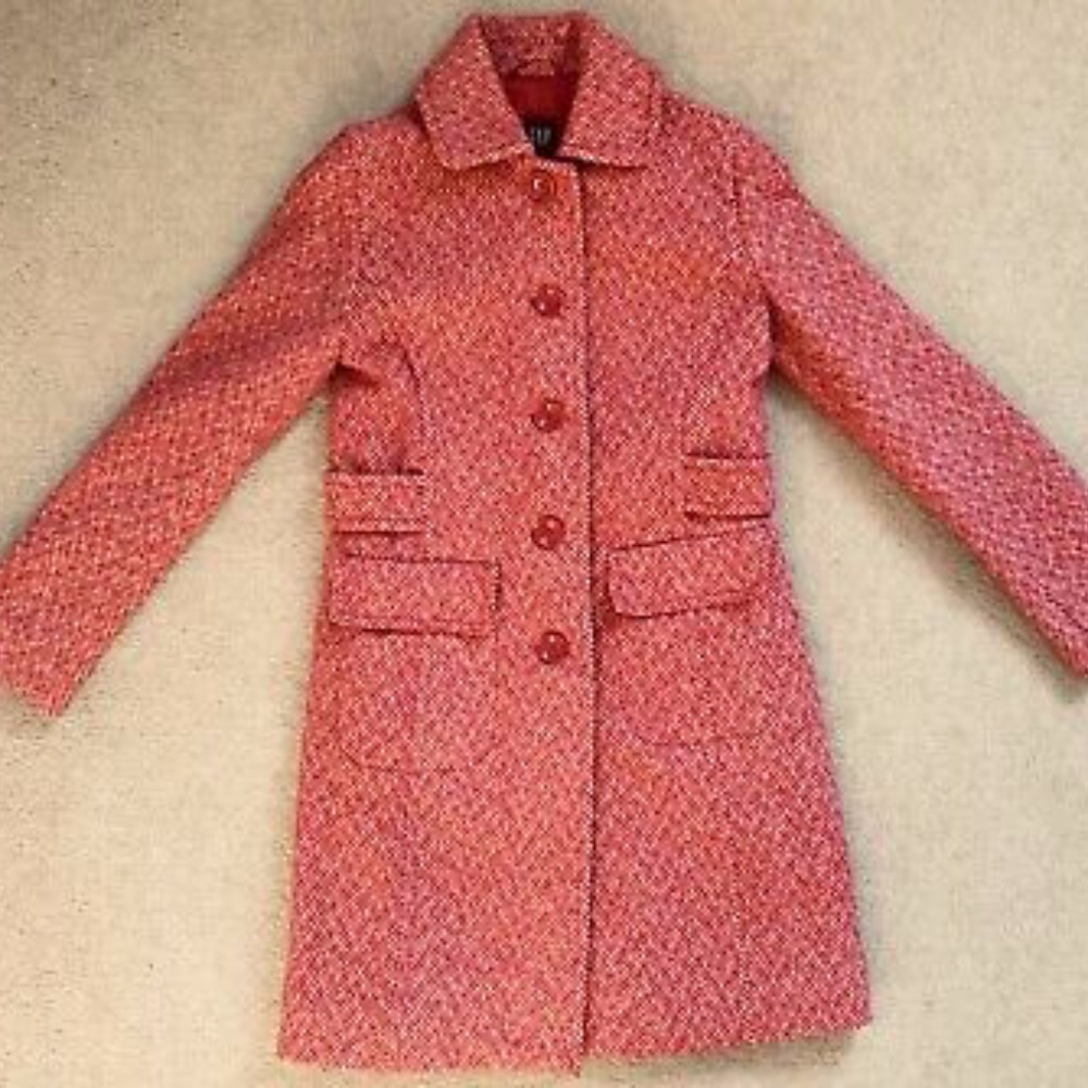 GAP UK Wool Herringbone Coat
